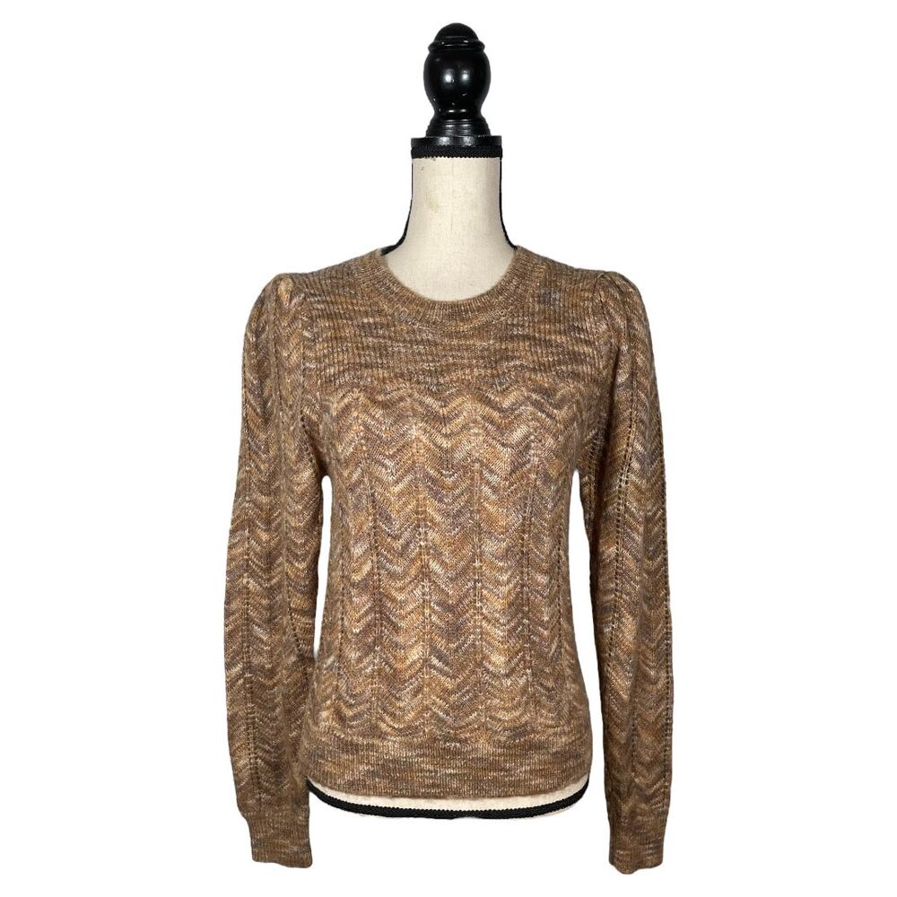 Allison New York Marled Brown Sweater     Size: S